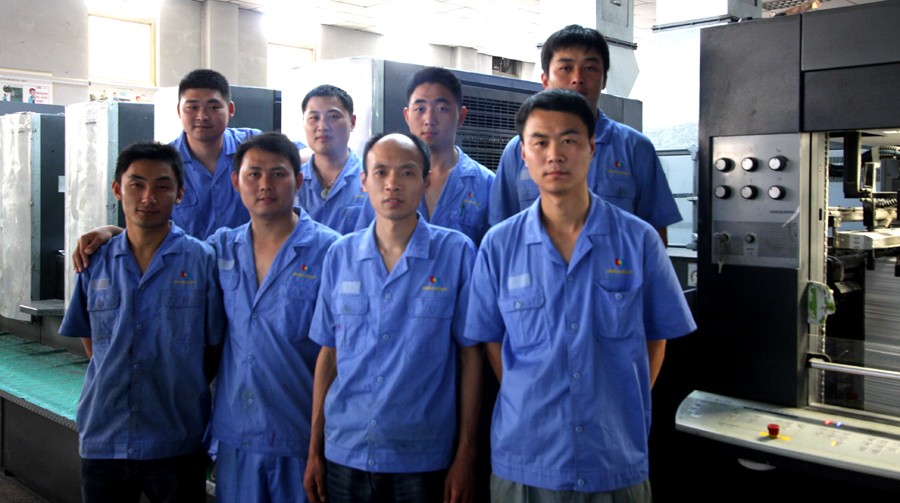 bcw8白菜网论坛海德堡CX102班组 赢得“工人先锋号”荣誉称号