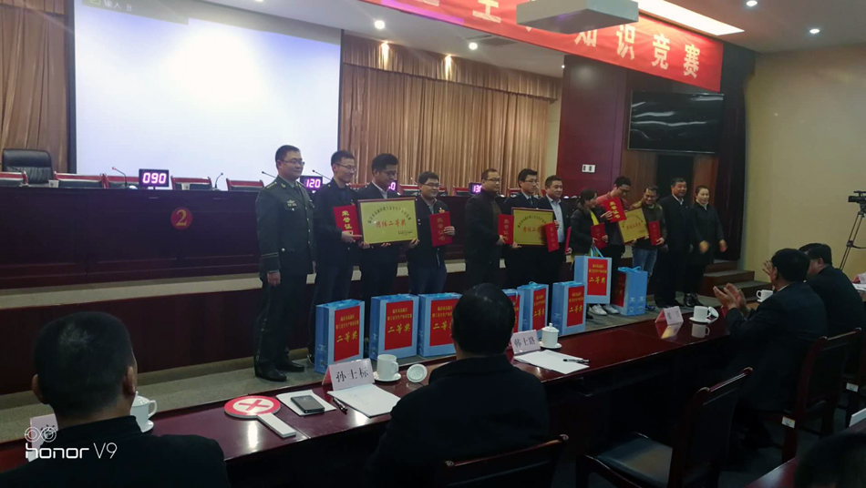 集团荣获高新区职工安全生产知识竞赛 团体第二名 第 2 张 集团荣获高新区职工安全生产知识竞赛 团体第二名 第 2 张